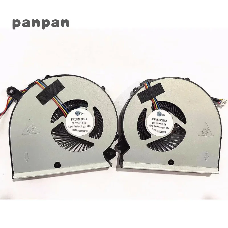 New Laptop CPU GPU Fan for Gigabyte AERO 14 15 15W 15X RP64W RP64 P64 RP65W PR65 X9 Y9 V7 V8 Cooling Fan