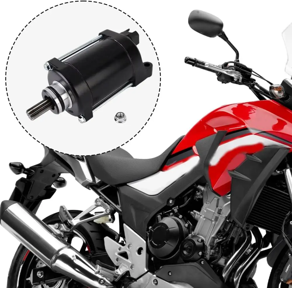 

Electric Starter Motor For Honda CB500XD CB500X 2013,Honda CBR500R 2016,31200-MGZ-J01, 31200-MGZ-J81, 9-Tooth Gear