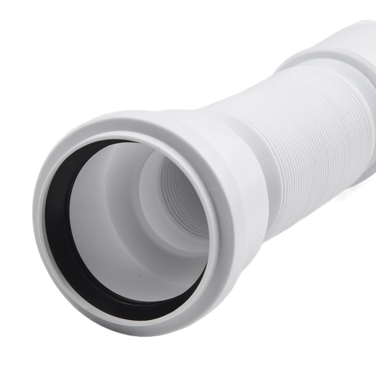 Flexible 50mm Waste Pipe Designed for Shower Drain Installations Using PVC and Supporting Bath Drain Compatibility