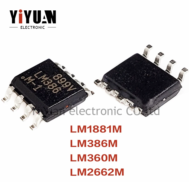 

5PCS NEW LM1881M LM386M LM360M LM2662M Digital isolators, op-amp audio power amplifier, power chips