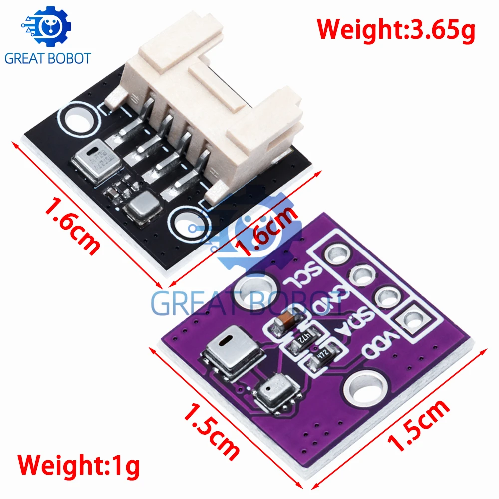 BS AHT20+BMP280 High Precision Digital Temperature And Humidity Atmospheric Pressure Sensor For Arduino