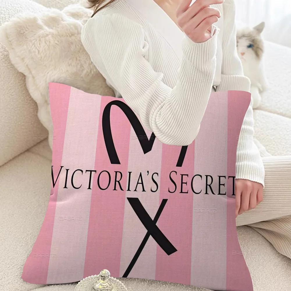 V-VICTORIA S-SECRET Pillow Gifts Home Office Furnishings Bedroom Sofa Car Cushion Cover Case 45x45cm