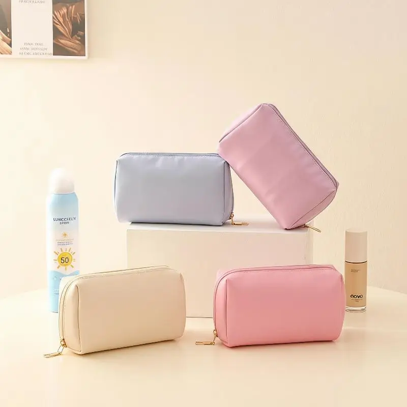 2026 Dopamine Makeup Storage Bag Handheld Lipstick Bag Portable Dry And Wet Separation Waterproof Storage Bag For Women