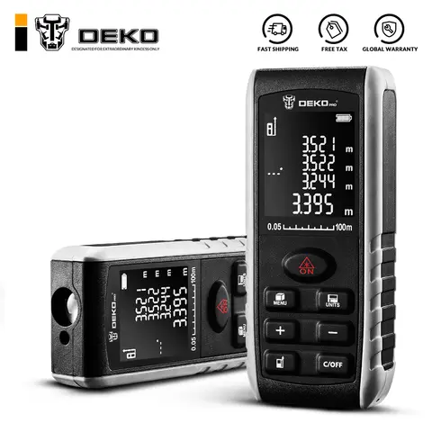 Laser Distance Meter 40M to 100M DEKO