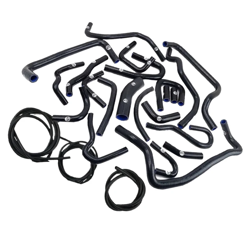 Silicone Radiator Heater Hose Vacuum Hose kit For Nissan 180SX 200SX S13 CA18DET 89-94