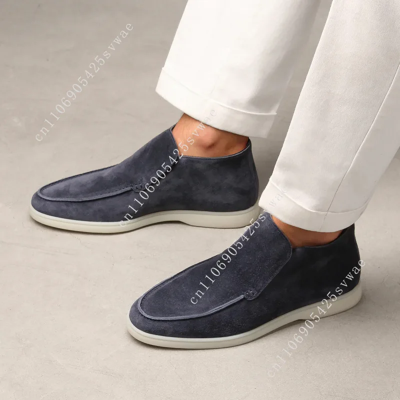 

2025 new men's loafers UK lightweight pea shoes size 48 comfortable