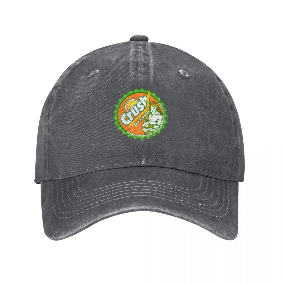 Crush Your Enemies Baseball Cap funny hat Fishing cap Women Men's