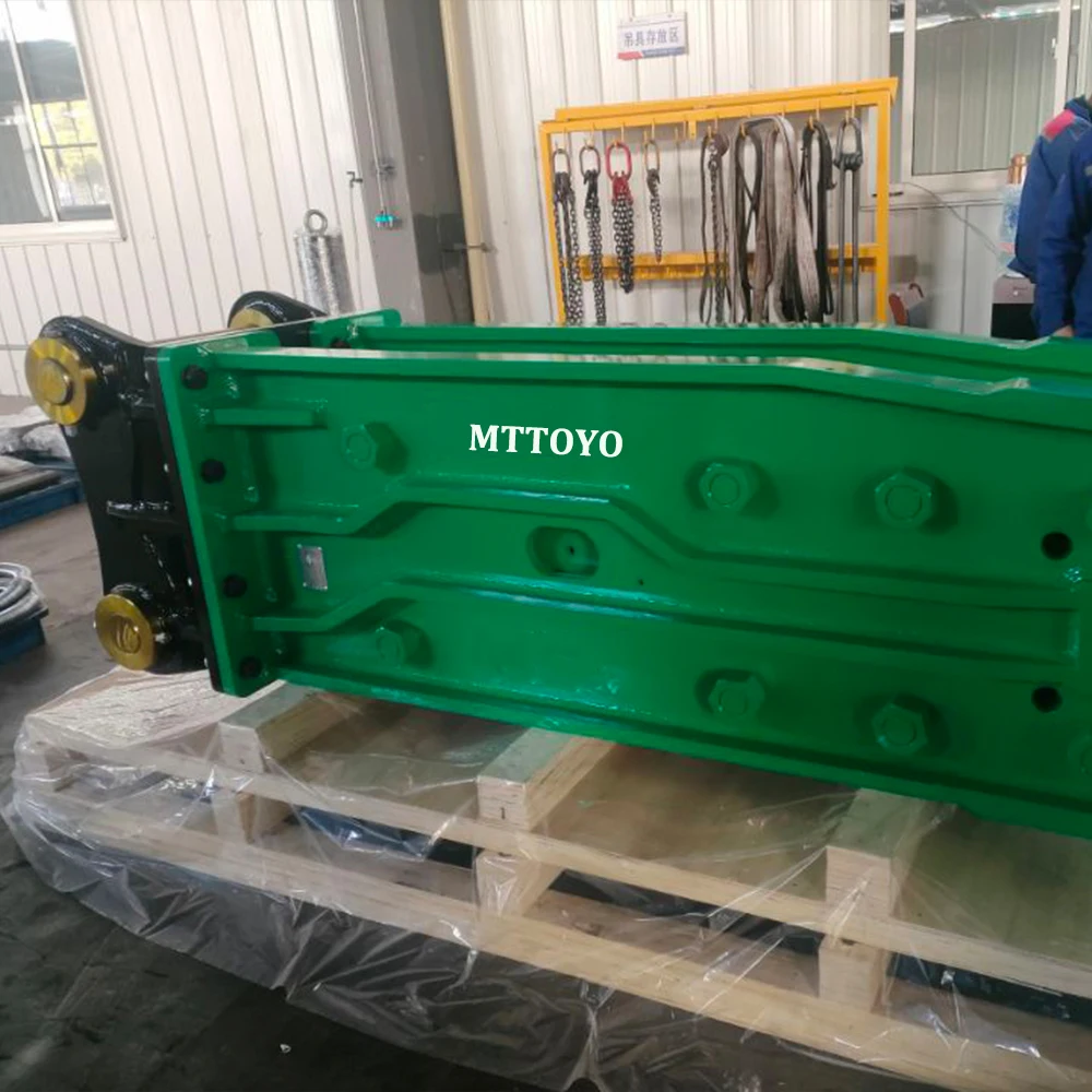 Martelo disjuntor de demolição de martelo hidráulico de tipo superior HB40G para escavadeira/direção antiderrapante/carregadeira retroescavadeira