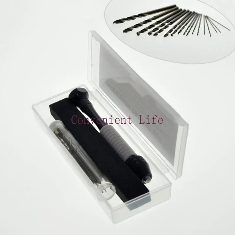 مجموعة مثقاب L1EE ملتوية سوداء اللون مقاومة للاهتراء، مواد عالية الجودة قوية