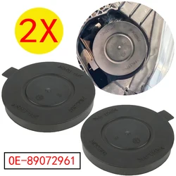 2PC Headlight Headlamp Bulb Dust Cover Cap Replacement 89072961 for Citroen C4 C5