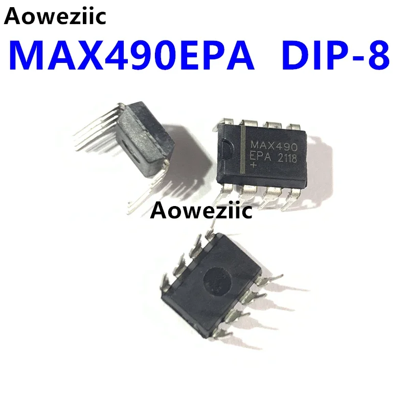 MAX490EPA DIP-8 MAX490 Inline Transceiver Driver Receiver Chip Brand New Domestic