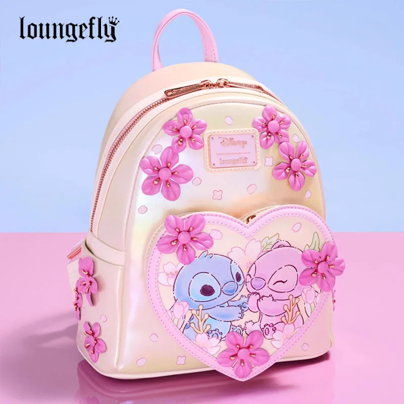 

Новый розовый мини-рюкзак Loungefly Disney с милой строчкой