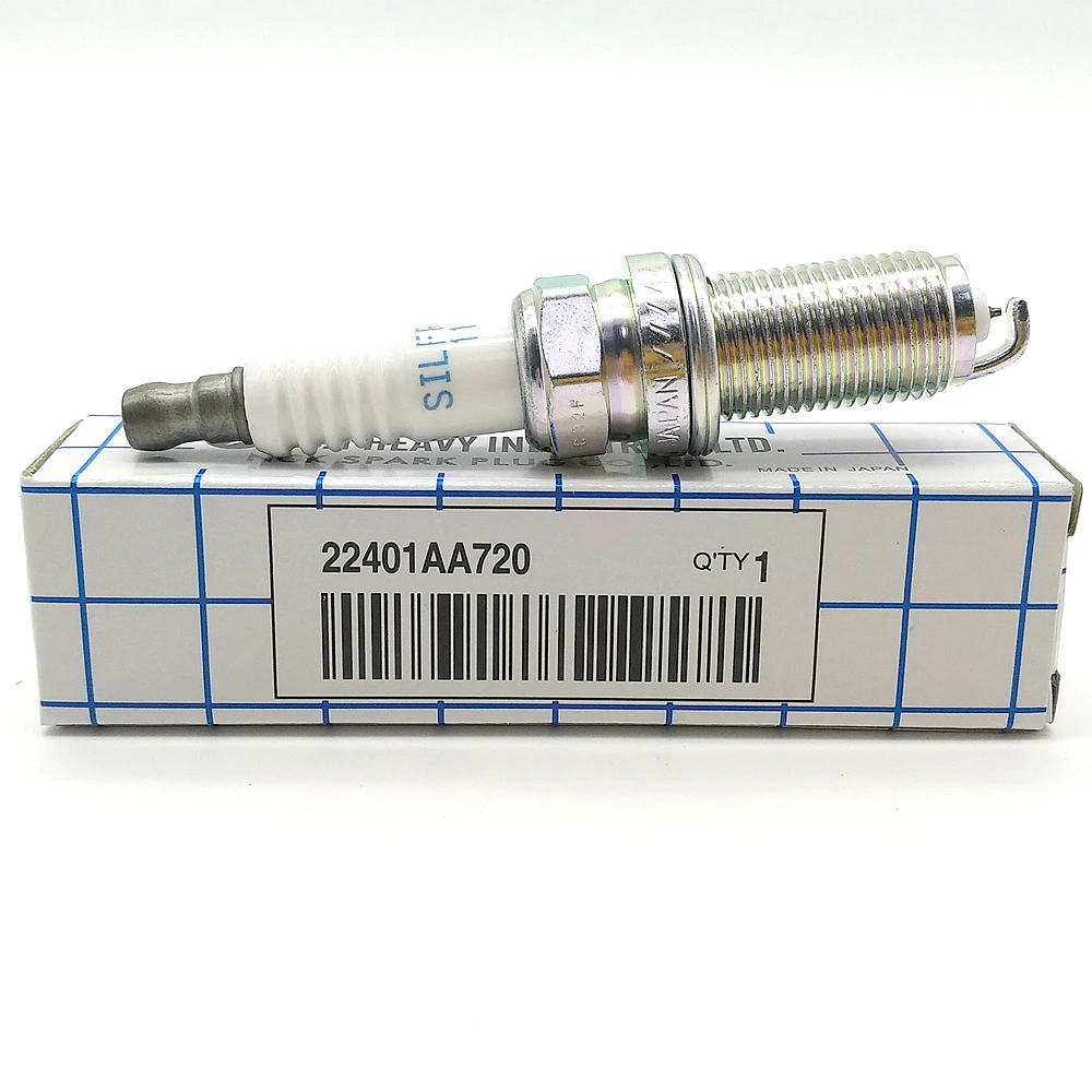 4pcs 22401-AA720 Iridium Spark Plug Fit for Subaru Forester Suzuki SX4 Kizashi Fiat Sedici 09482-00606 22401AA720 SILFR6A11 5468