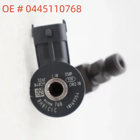 고품질 0445110768 0445 110 768 디젤 연료 인젝터 노즐 10169354 JAC SAIC MAXUS G10 YUNNEI용