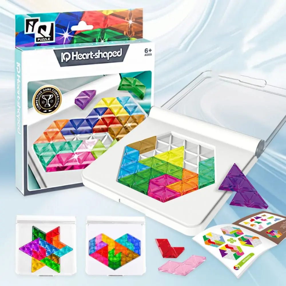 Logical Thinking Training Smart Clearance Tangram Multiple Shapes Montessori Fun Tabletop Games Education Learning