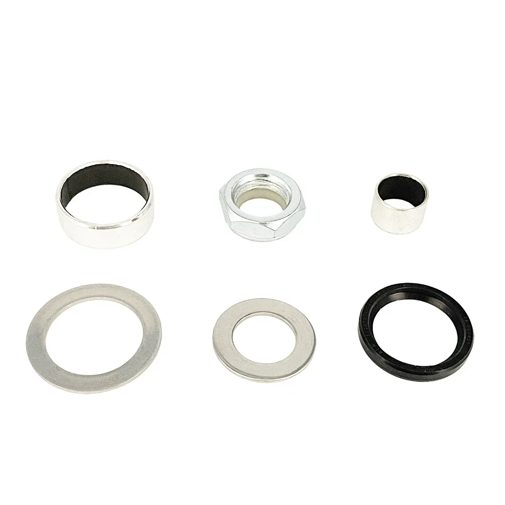 RESO-Juego de eje giratorio de brazo de dirección superior, Kit de eje de dirección de acero inoxidable, cardán para Mercruiser 98230A1