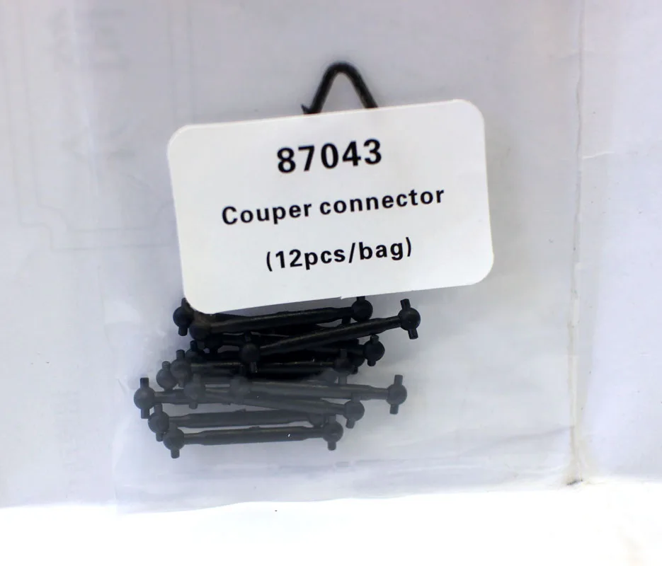 Conector do eixo de transmissão do motor de trem escala Premium HO 1:87 - Universal para modificação de trem elétrico