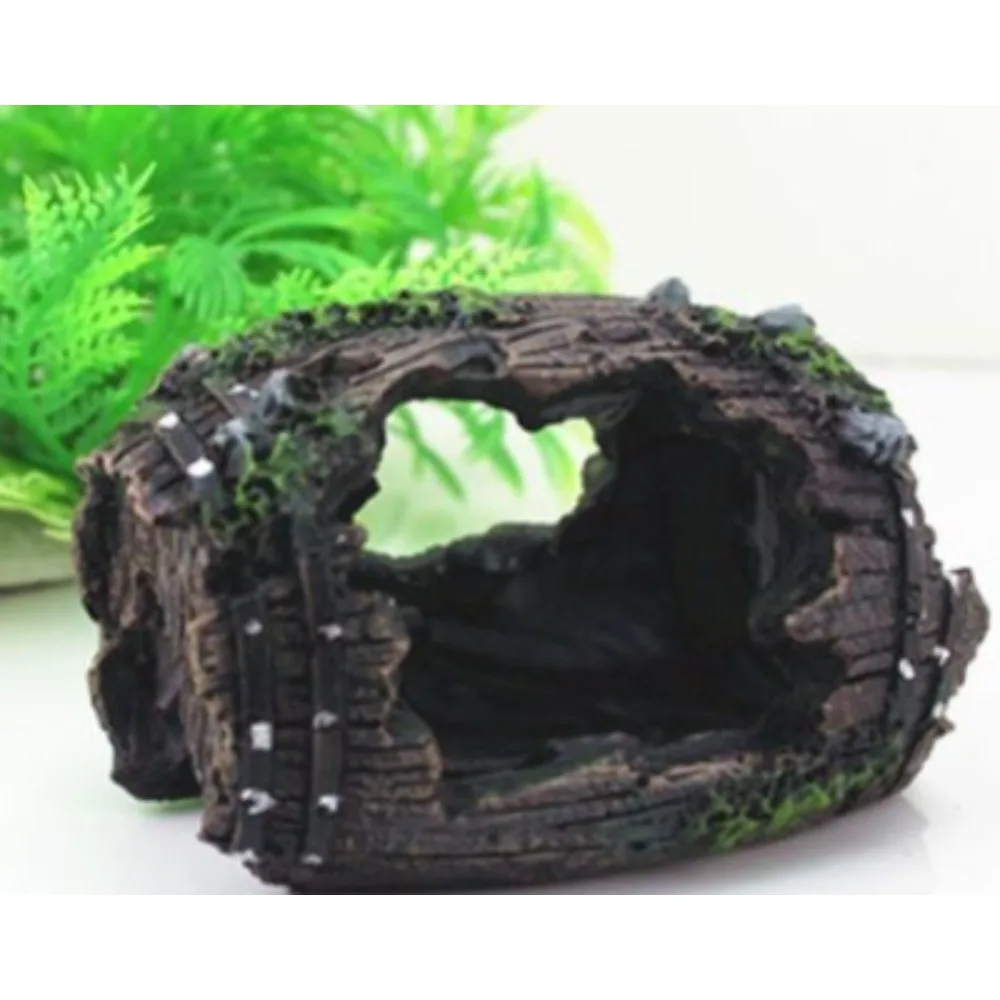 Fish Tank  Resin Non-toxic Decoration, Broken Bucket Hole Furniture Decoration,Aquarium Equipment Accessories