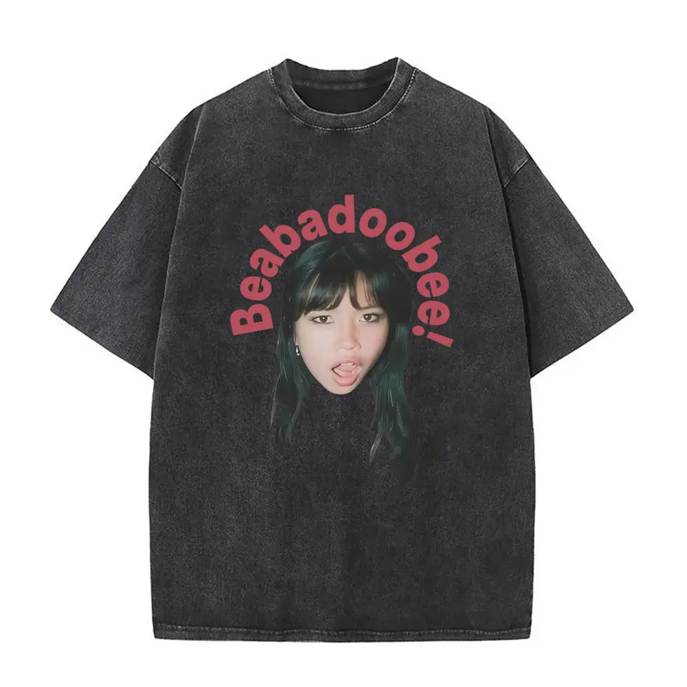 Washed Vintage Beabadoobee This Is How Tomorrow Moves Merch T-shirt Men Women Fashion T Shirts Male Casual Oversized T-shirts