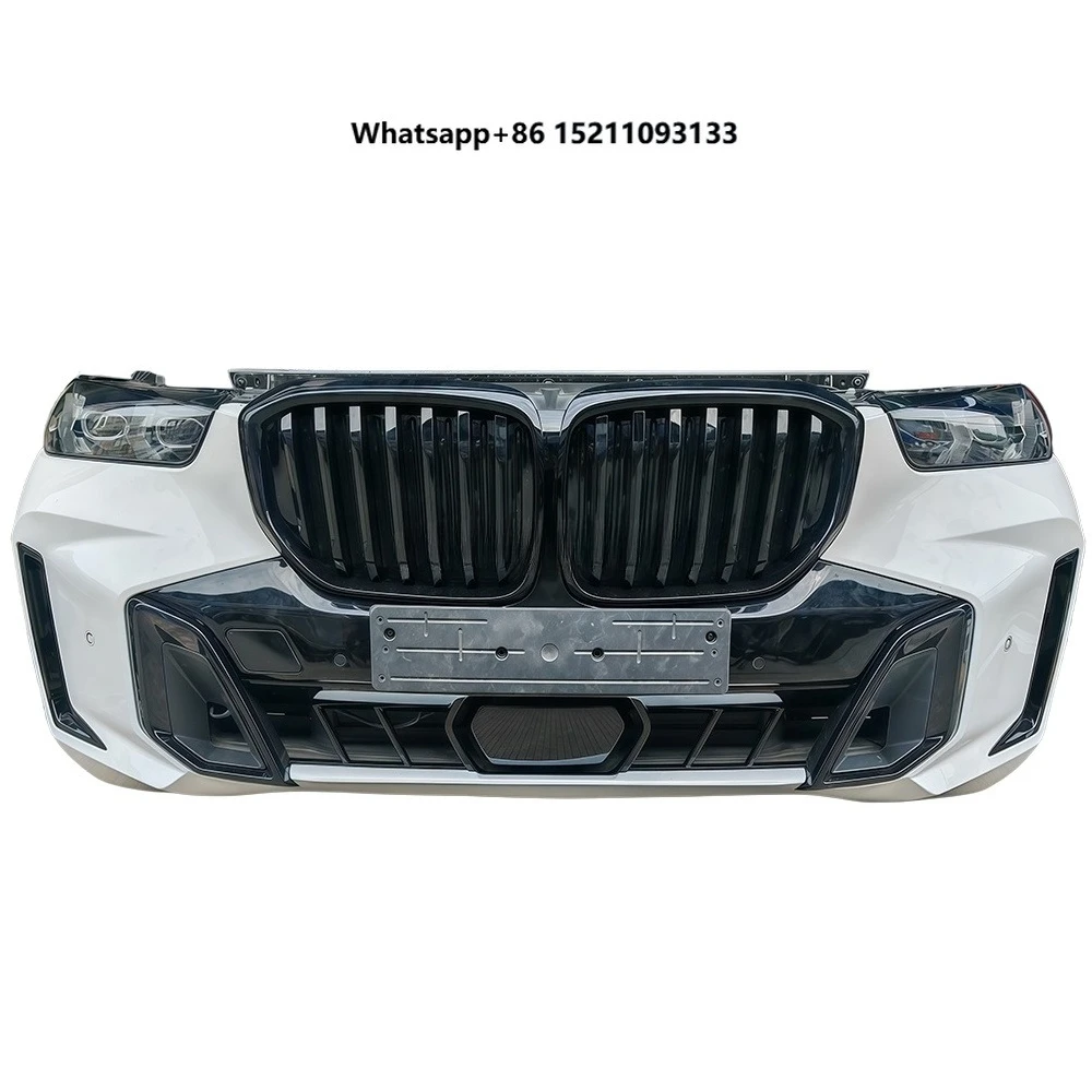 

OE Used Front Bumper Assembly With Headlights Radiator Fan for X5 X6 G05 G06 G18 Auto Body Parts Replacement