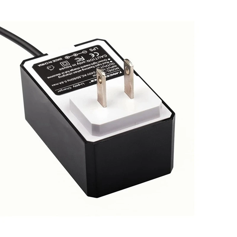 Cargador de batería de litio 21V 2A 18650 para destornillador eléctrico 18V 5S cargador de pared de batería de iones de litio DC 5,5*2,1 MM de alta