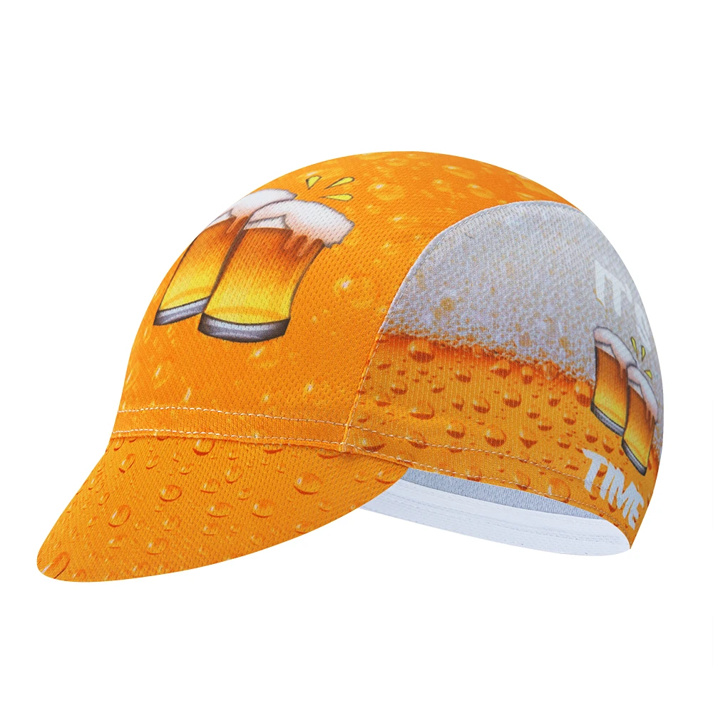 Beer Cycling Cap Outdoor Sports Hat Team Bike Caps protezione solare estiva traspirante Unisex