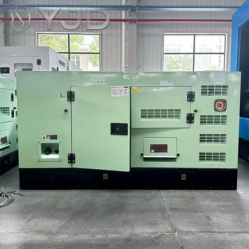 Low Fuel Consumption 30kva 40kva 50kva 60kva 70kva Silent Diesel Generator for Home Use