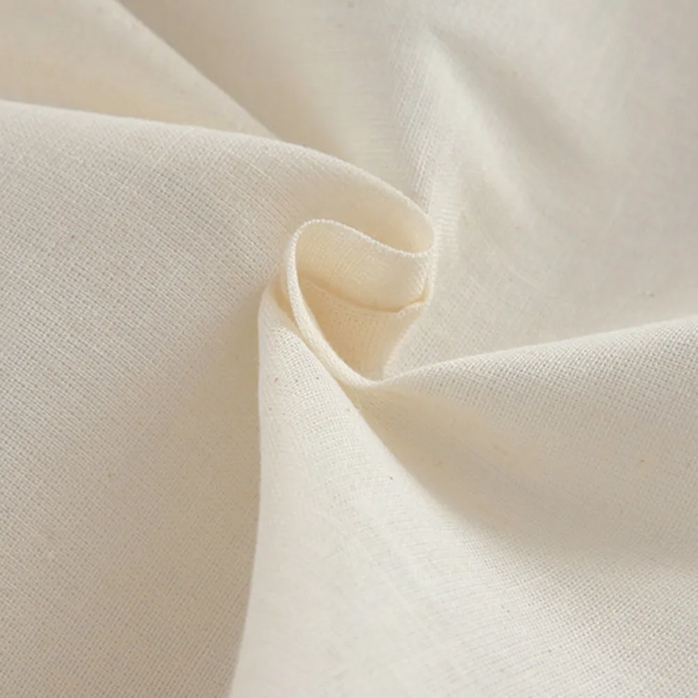 3Pcs Unbleached Pure Cotton Cheesecloth Filter Cloth Fine Mesh Reusable Straining Fabric for Juice Squeezing Cheese Making Wine
