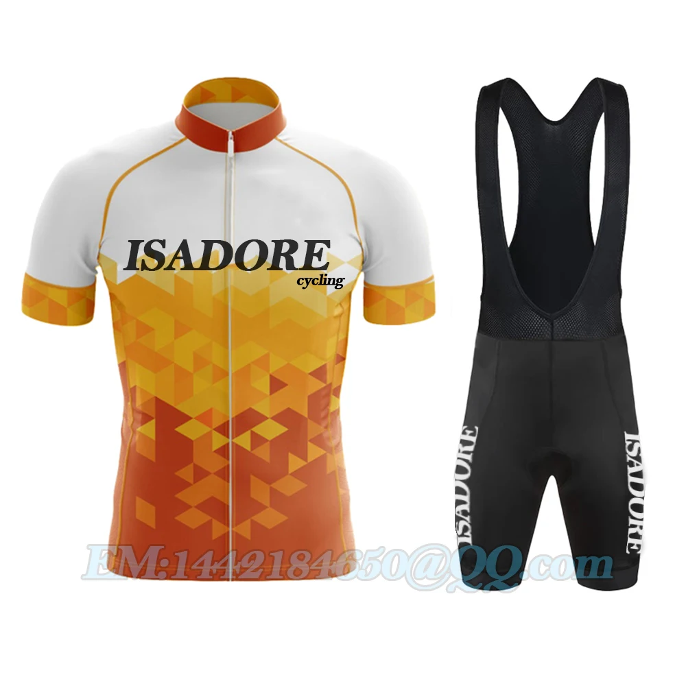 ISADORE-MTB Uniform Set for Cycling, Bike Kleding Snel, Droog Fiets, Slide Kleding, Heren Korte, Ciclismo, 2022