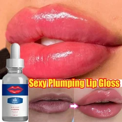 Serum do ust Extreme Volume Lip Enhancer Liquid Oil Moisturizing Reduce Fine Lines Lip Plumper Gloss Sexy Beauty Makeup