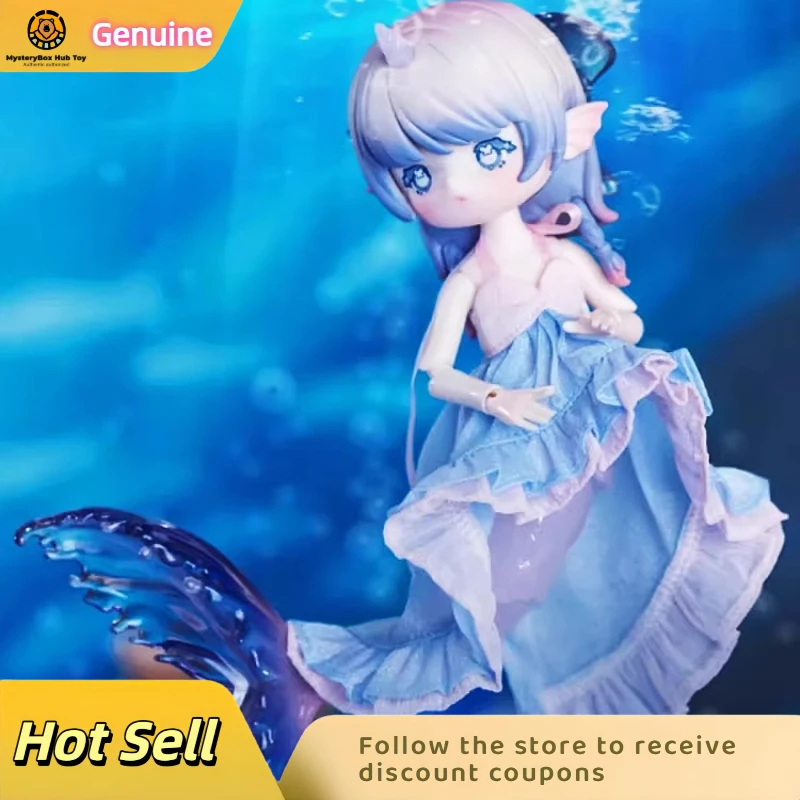 

Genuine Penny'S Treasure Box Tea Tide Secret Fantasy Creature Series Mermaid 1/12 Bjd Blind Box Desktop Ornament Figure Birthday