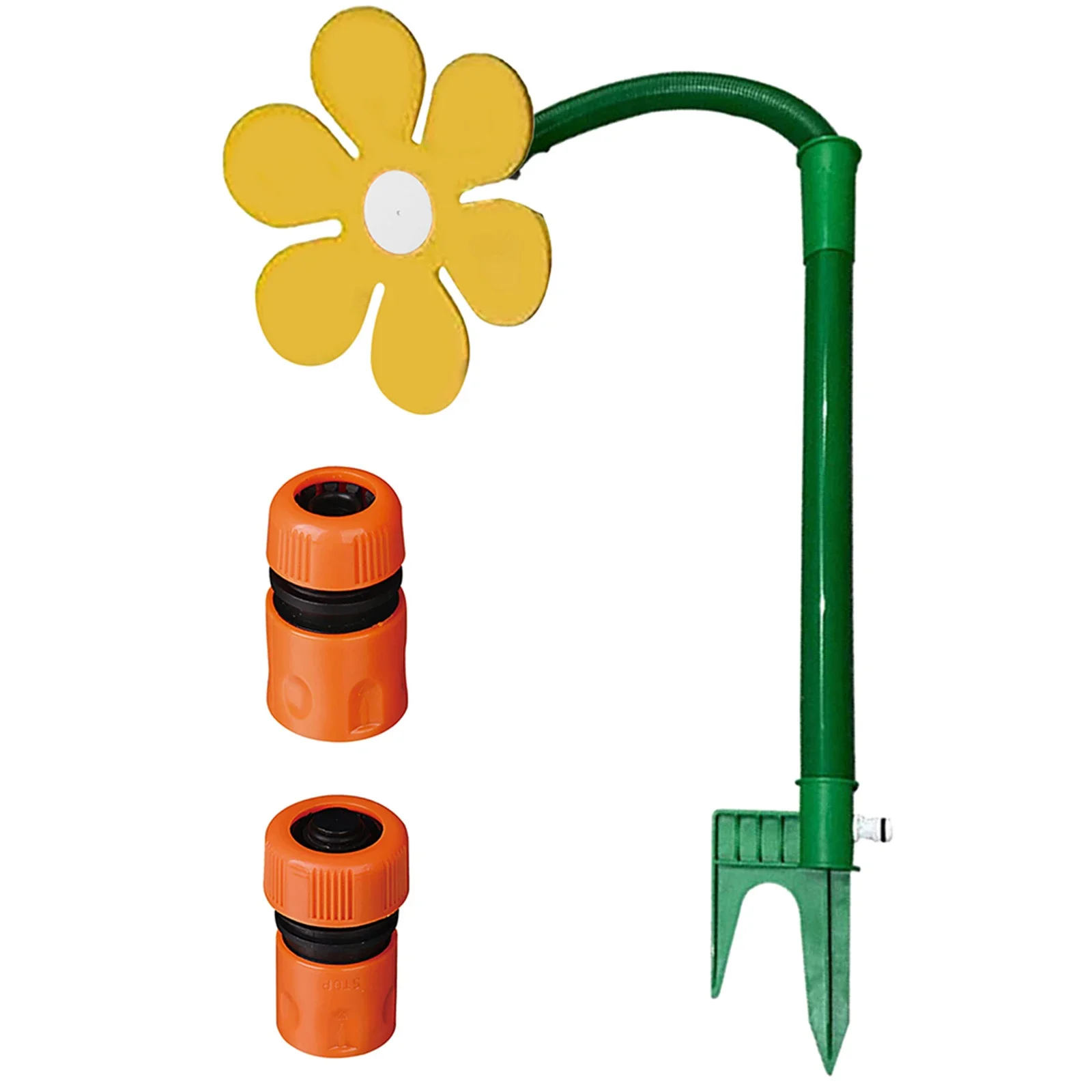 Adding Fun to Your Lawn Care Routine Creative For 360 Degree Rotating Garden Sprinkler in Flower Shape Perfect for