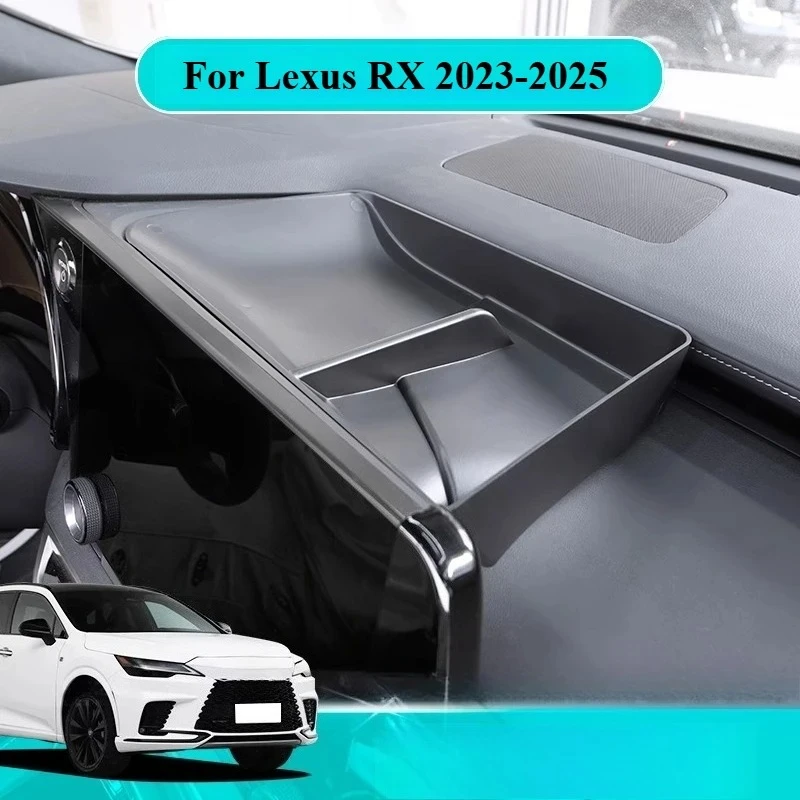 

Для Lexus RX 2023-2025 ящик для хранения центрального управления на приборной панели, автомобильные принадлежности, подходящие автомобильные аксессуары, инструменты для модификации