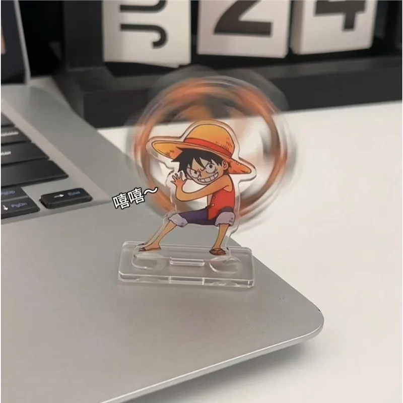 قطعة واحدة لوفي حامل تدوير نموذج أنيمي الاكريليك الشكل حامل نموذج الإبداعية الدورية حامل سطح المكتب الحلي تأثيري هدايا جديد
