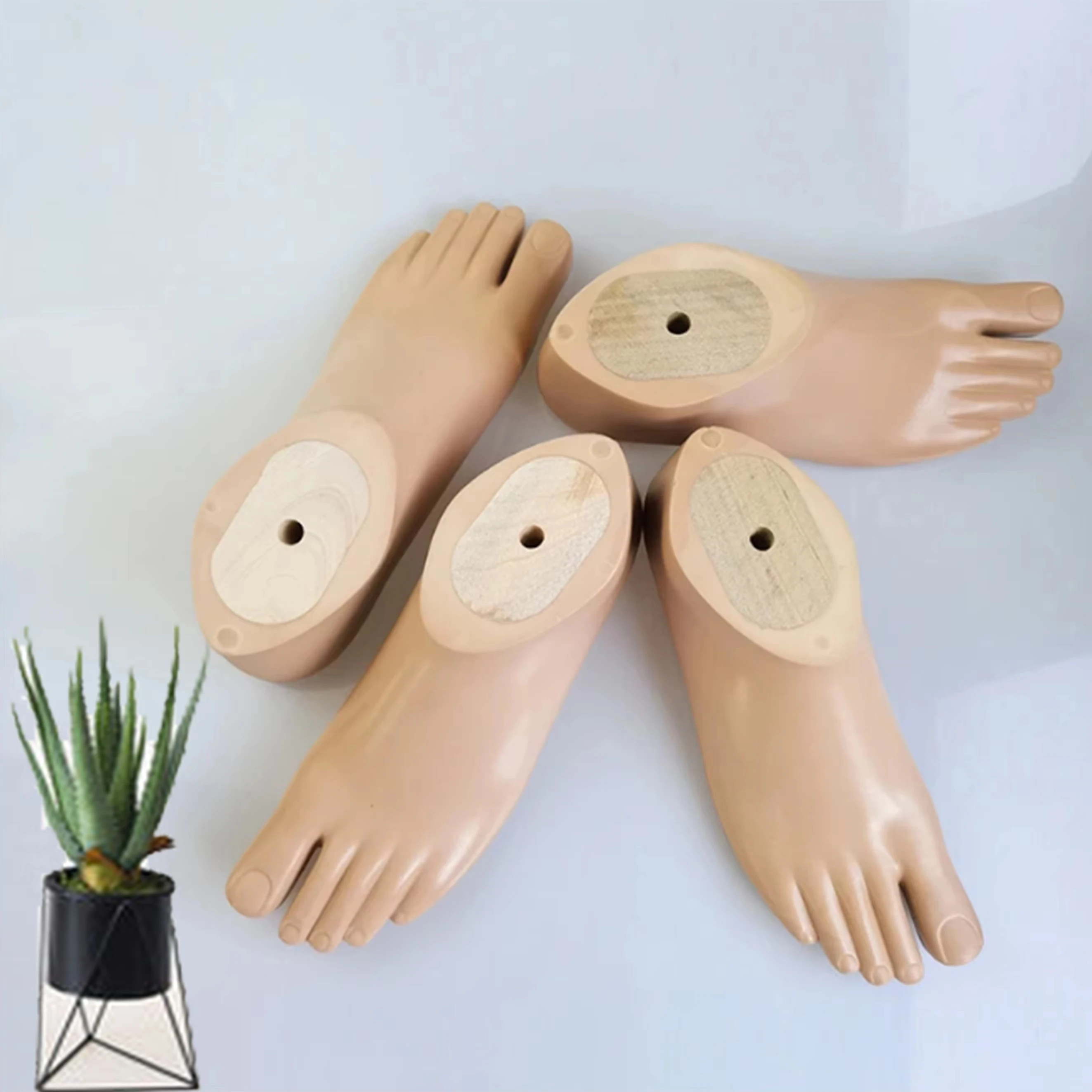 Polyurethane  Artificial Limbs Foot Prosthetic Toes Prosthetic Foot One Hole Single Axis Foot 1H40