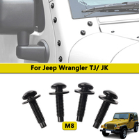 Car Roof Top Fixing Screws Hardtop Nuts Bolts For Jeep Wrangler TJ JK 2007-2017 Original Parts Replacement 06508953AA 06508517AA