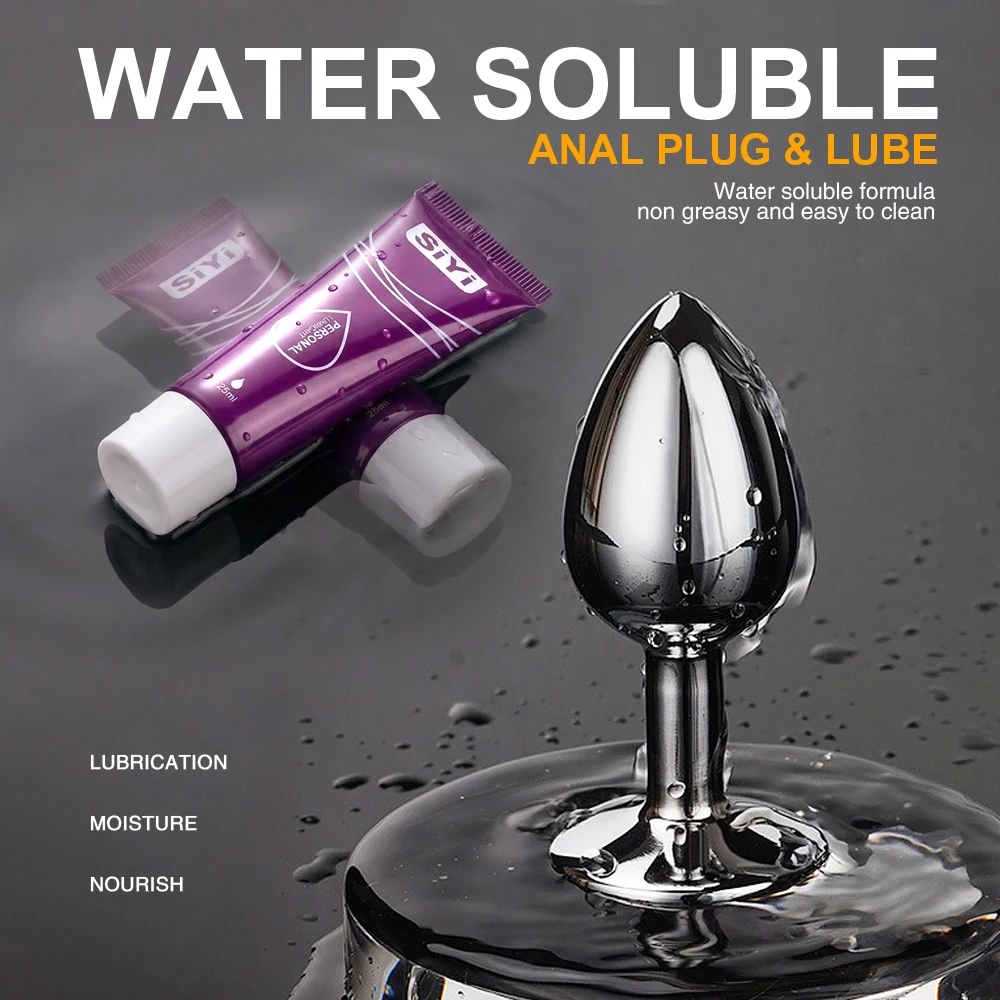Lubricante a base de agua, tapón Anal, grasa Anal para sexo, Gel lubricante, aceite lubricante para Vagina, lubricantes de seda Sexuales