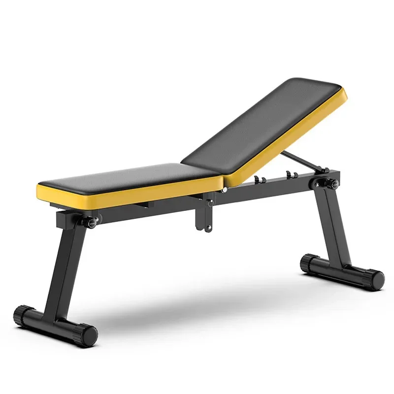 

Adjustable Dumbbell Bench Multifunctional Foldable Fitness Chair Household Simple Flat Bench Press Bird Chair Barbell Stool SJ