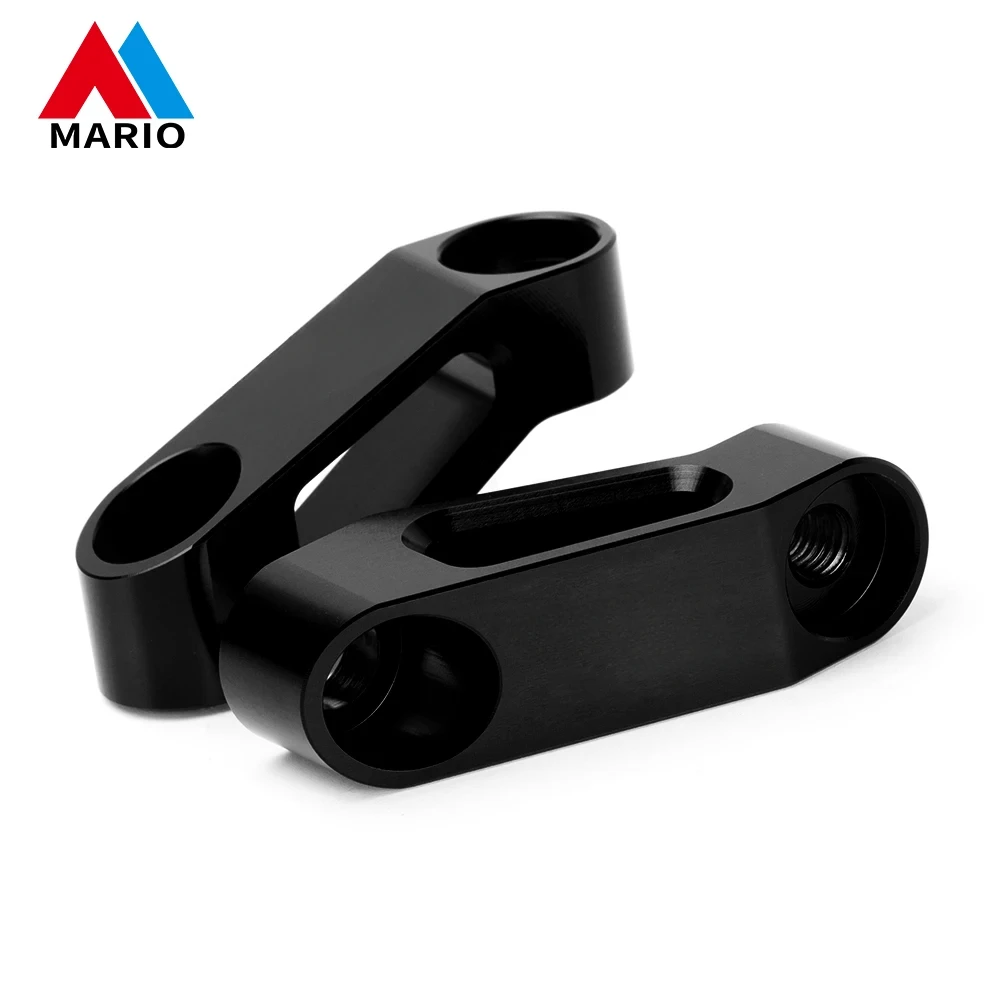 Motocicleta CNC Alumínio Espelho Riser Extender, Acessórios Adaptador de Extensão, Alta Qualidade, BMW F900R F900XR F900R/XR