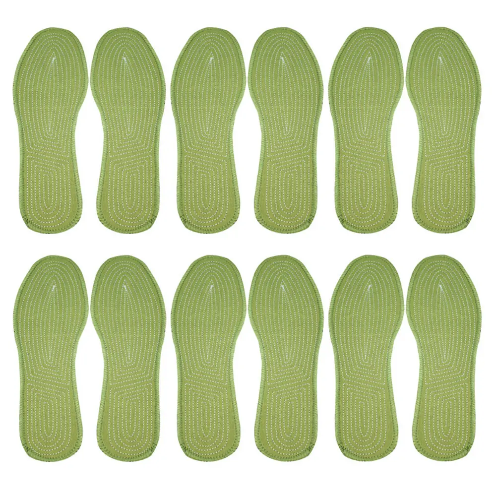 

20 пар дышащих стельок, впитывающих влагу, с эффектом хлопка, противоскользящие, износостойкие, для спорта, походов и бега