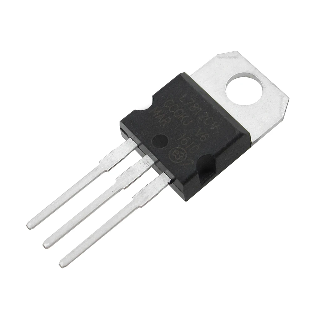 10PCS L7812CV TO-220 L7812 LM7812 7812 Positive-Voltage Regulators