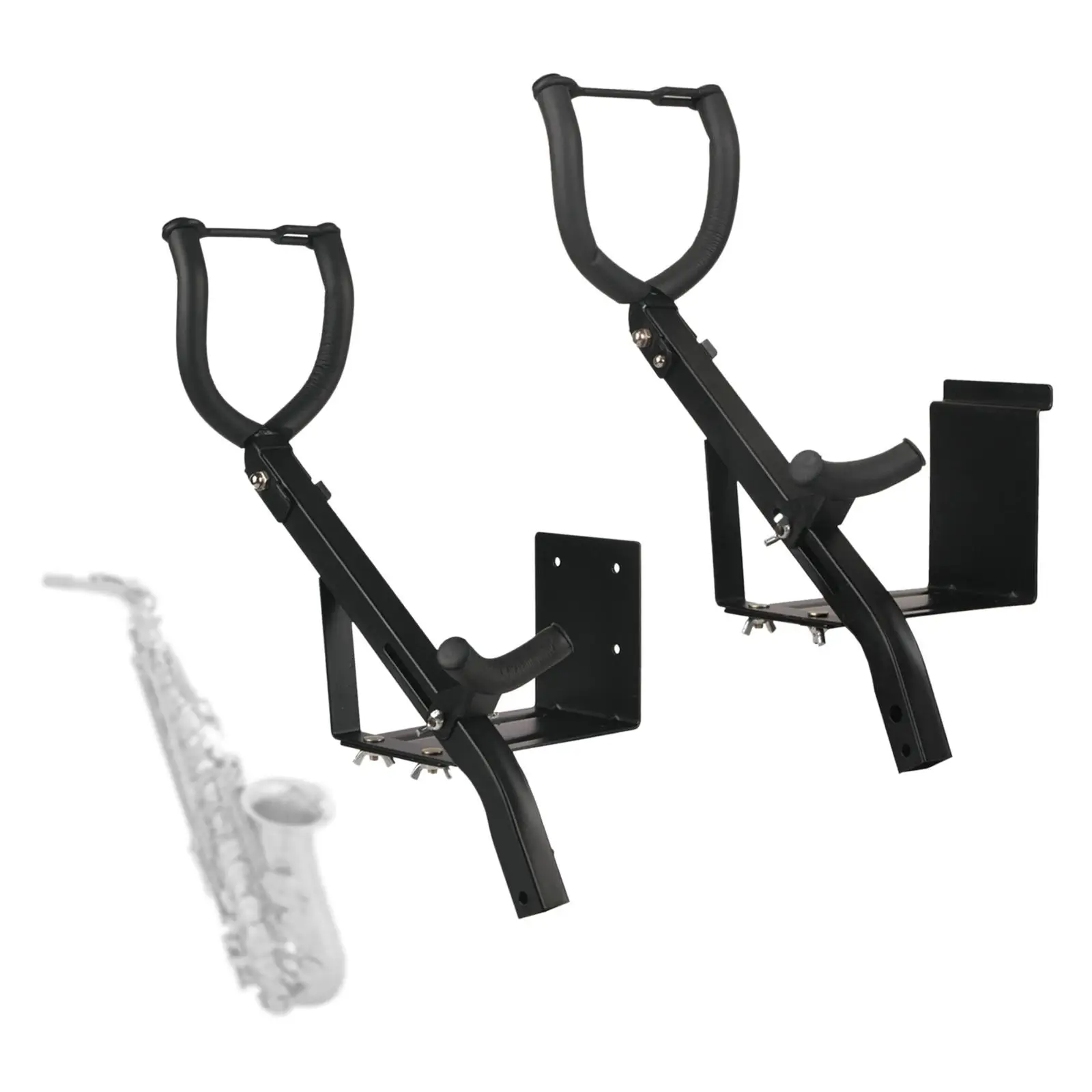 Sax Wall Hanger Holder Musical Instruments Supplies Save Space Alto Saxophone Wall Hanging Bracket for Sax Instrument Accessory