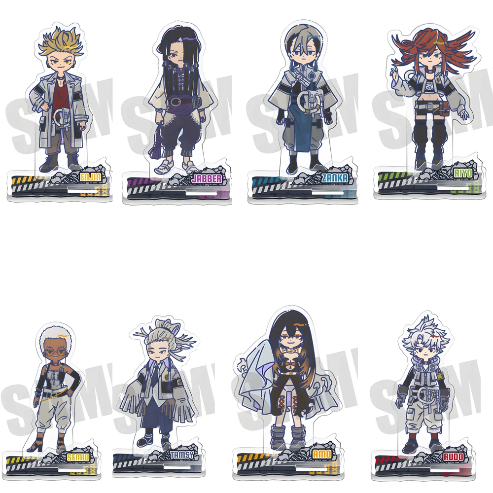 أنيمي GACHIAKUTA الاكريليك حامل نموذج الشكل ساكورا هاروكا سو هاياتو أوميميا هاجيمي المشجعين زخارف مكتب لوحة الهدايا