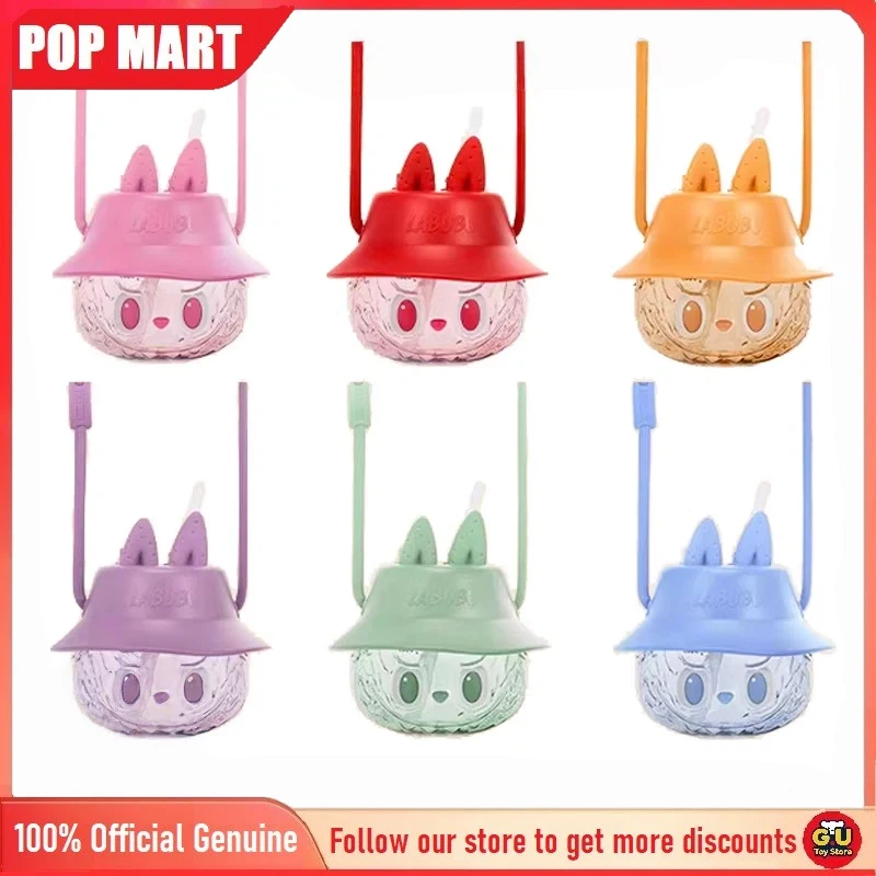 

Портативная бутылка для воды Pop Mart Labubu The Monsters в стиле Blind Box, герметичная дорожная кружка для любителей игрушек, для ежедневного использования на улице
