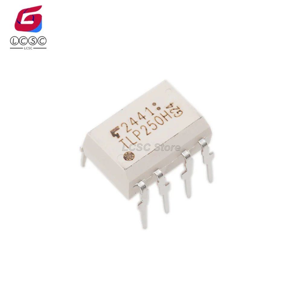 

10Pcs Original TLP250H Optocoupler DC-IN Single Totem-Pole-OUT 8-Pin DIP Tube Logic output optocoupler 3.75kV TLP250H(F)