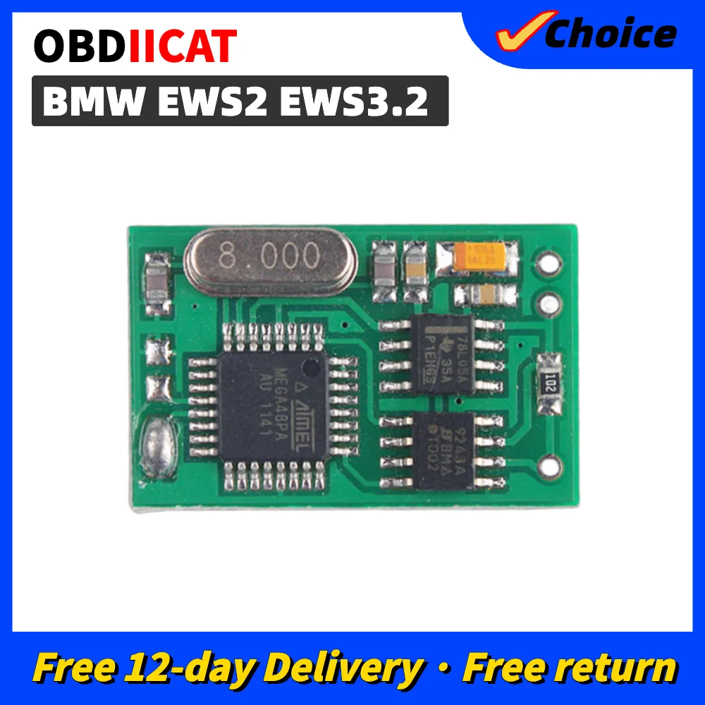 OBDIICAT-EWS IMMO Immobilizer Auto EWS2 EWS3.2 Emulator for BMW E34 E36 E38 E39 E46 Auto EWS IMMO Immobilizer