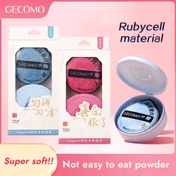 GECOMO Thickened Marshmallow Powder puff set, Dry And Wet Dual-use Water Drop-shaped Soft Sponge Makeup Air Cushion Powder Puff