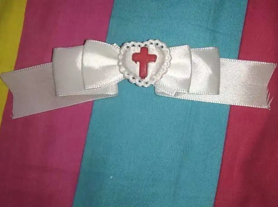 Harajuku Punk gotico alla moda croce rossa fiocco fermaglio per capelli subcultura creativa medica Cool Lolita piccante ragazze Y2k accessori per capelli