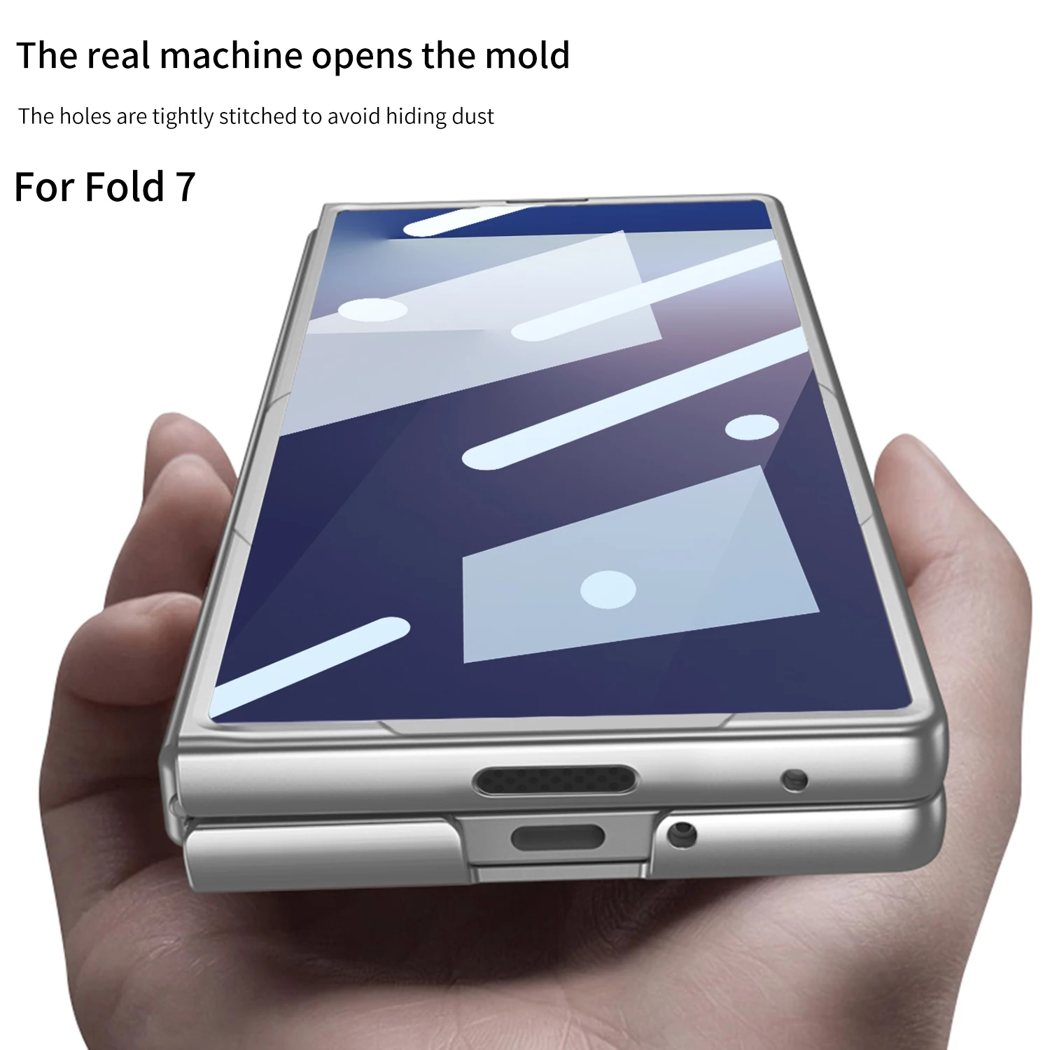 Oryginalne etui GKK do Samsung Galaxy Z Fold 7 6 5 Ultracienkie szkło zewnętrzne chroniące ekran Matowe etui do Galaxy Z Fold7 — zdjęcie produktu 2