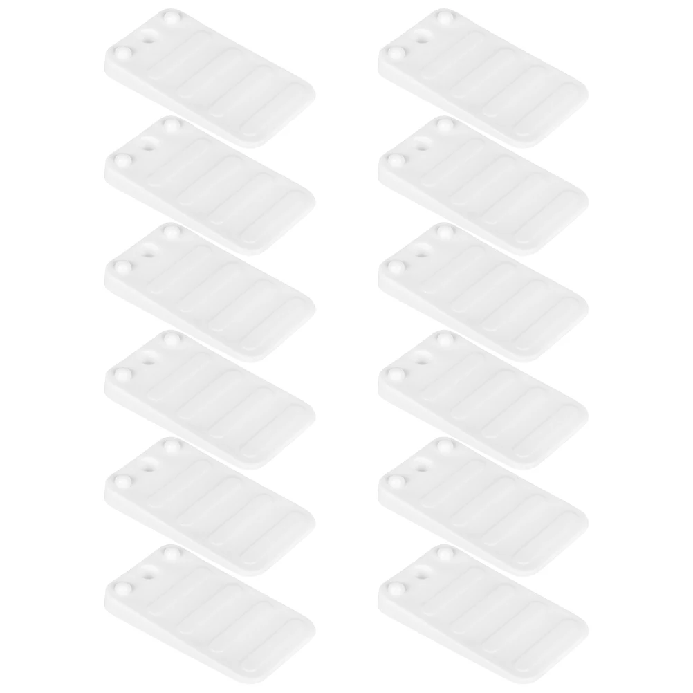 

12pcs niture Shims Levelers for Uneven Floors Table Leg Plastic Wedges Stabilizers Fix Wobbly Tables Shelves
